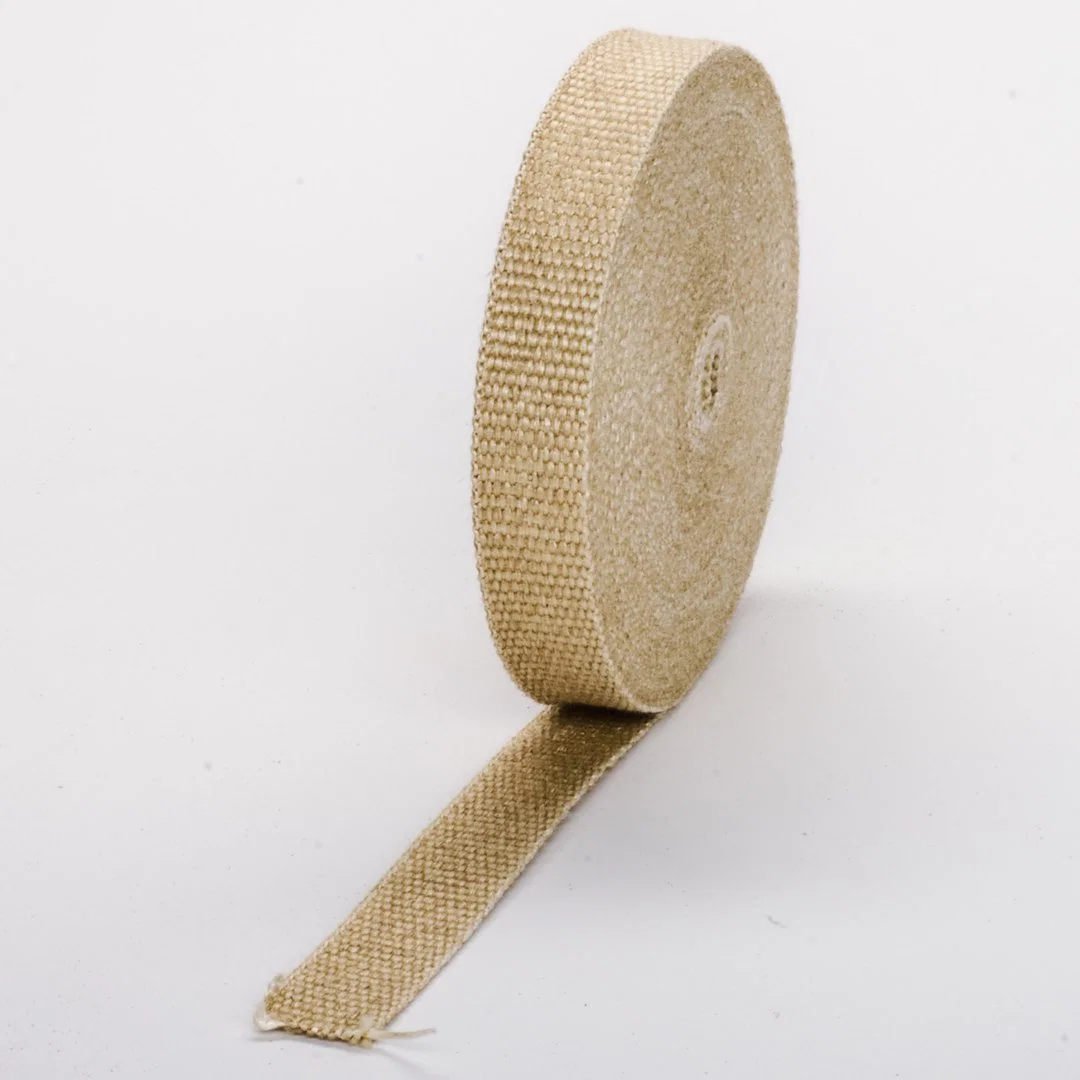 11001 – THERMO TEC Exhaust System Wrap, 50 Foot Roll 1 Inch Wide Natural Withstands Continuous Heat Up To 2000 Degree...